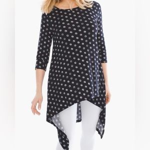 Chico’s Solar Dots Tunic Top NWOT